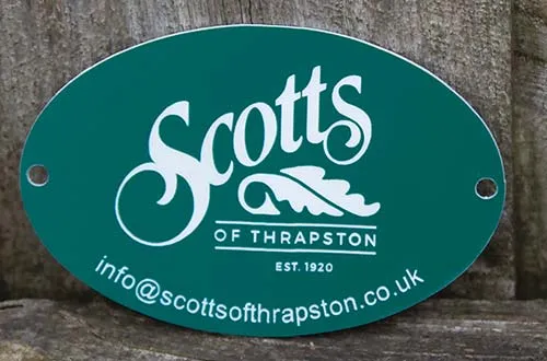 1.6mm Green Engraved Name Plate