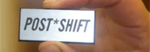 We can cut the material to any size Small Acrylic Laminate Plaque