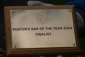 Engraved plaque with scratch engraved detailed logo