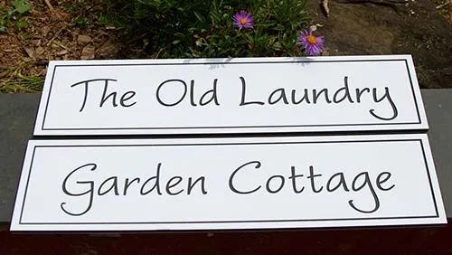 Holiday Cottage Signs
