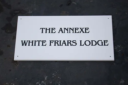 white house sign
