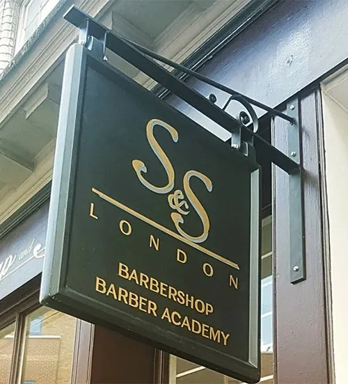 Square Fibreglass Hanging Sign