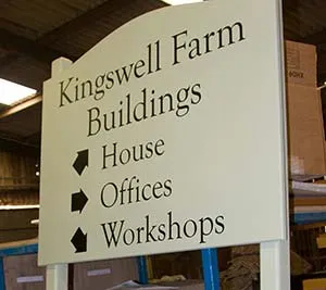 Large Painted Sign Boards