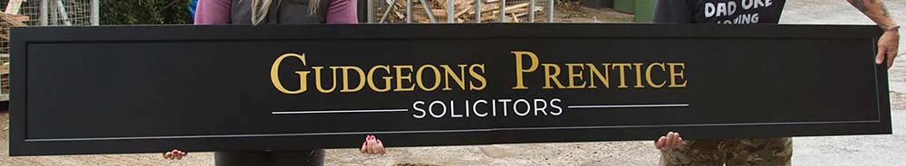 Painted Shop Front Sign