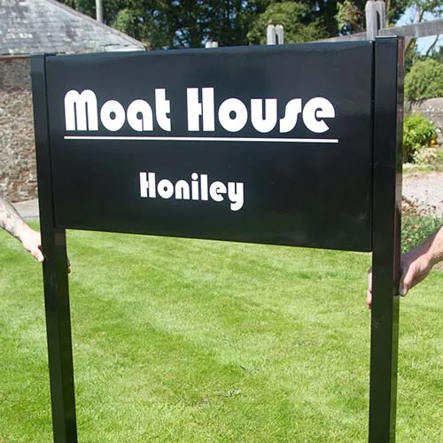 Aluminium is the tradition material for business Signs Aluminium Signage