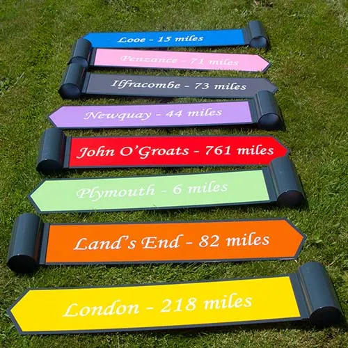 Directional arrow signs for all budgets. Directional Arrow Signs