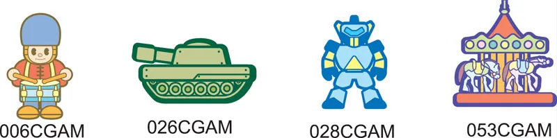 Fun childrens images for full colour printing -