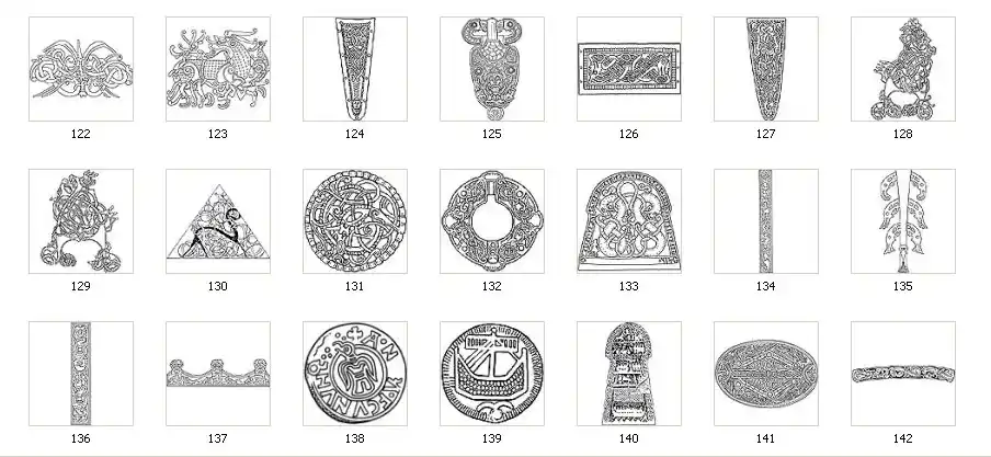 Authentic viking designs