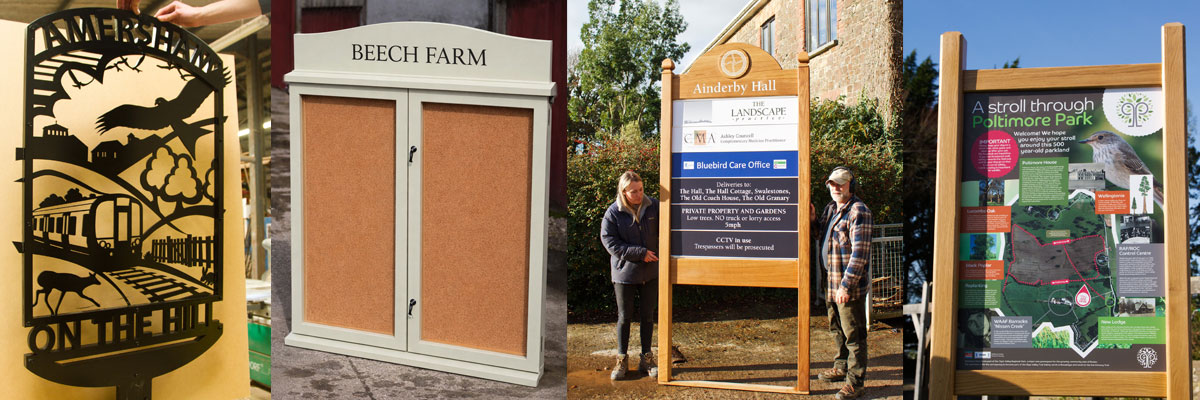 Bespoke projects crafted here at The Sign Maker, your sign your way.