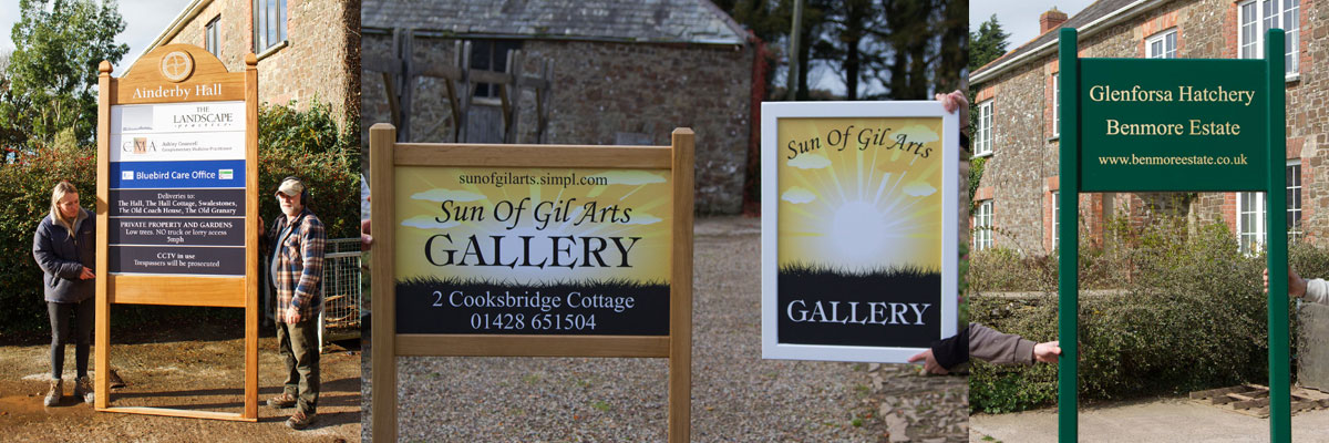 Unique Business signs to help your business stand out, crafted by The Sign Maker.