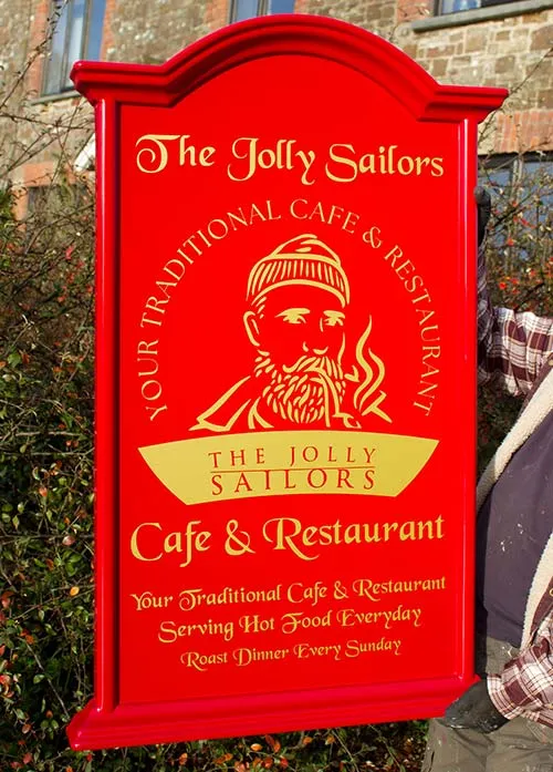 Wall Mounted Pub Sign