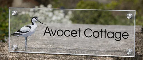 Full Colour House Sign