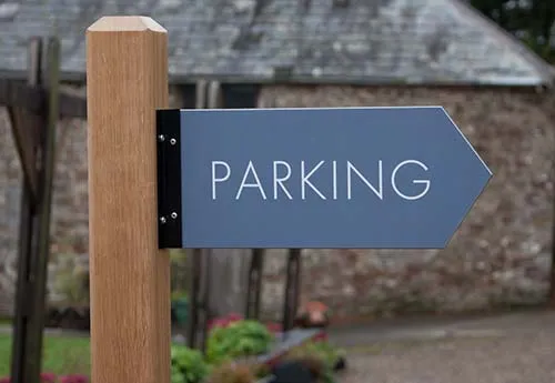 Designed to be fitted to two posts T-Channel Signs