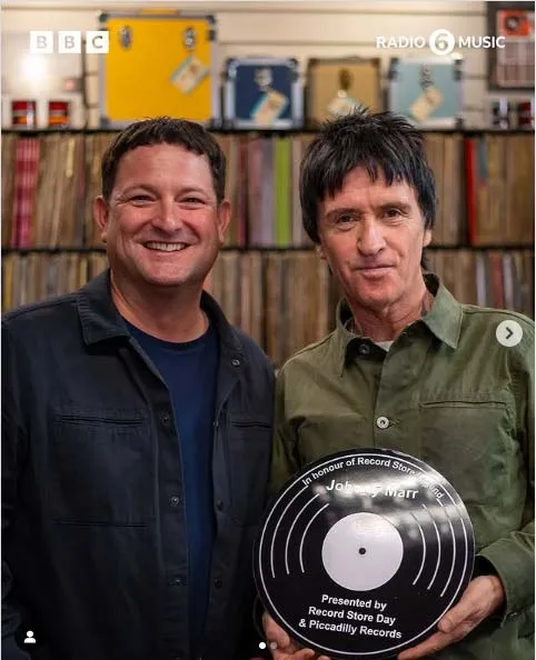 Round record like sign made for a customer