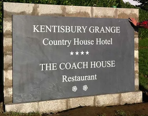 Slate signs made to any size Slate Signs