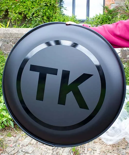 Black on Black Wheel Cover