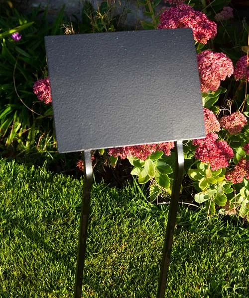 Our blacksmith makes all kind of iron work Wrought Iron Tree Stakes