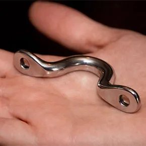  Large Stainless Steel Eye Strap