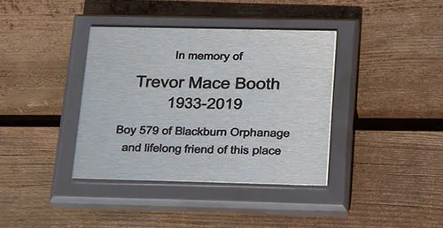 Stainless Steel Plaque on Corian Backing Board