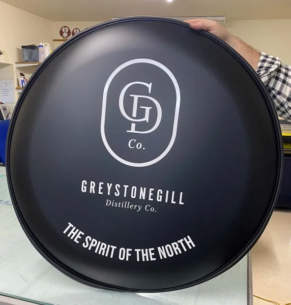 Full Wrap Wheel Cover for Business