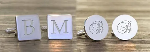 Initials Cufflinks