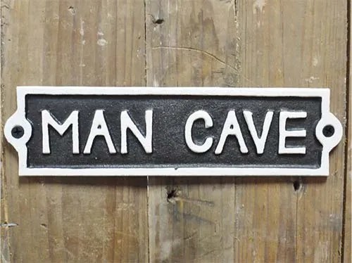 Man Cave Plaque