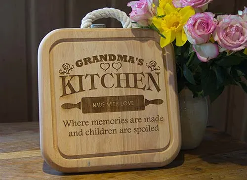 Roped Chopping Board