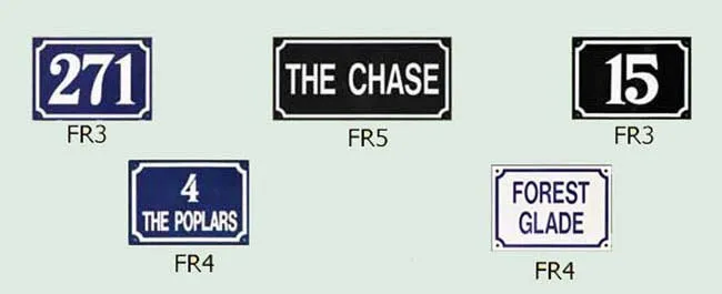 Personalised House Name Plates