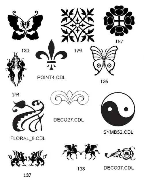 Decorative & Leaves Images