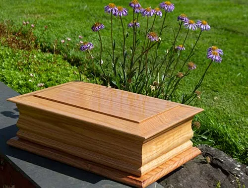 Double Oak Casket