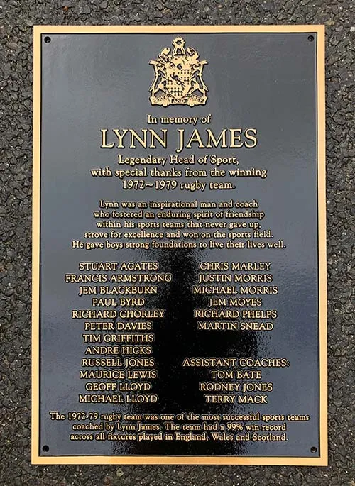 Cast Bronze Memorial