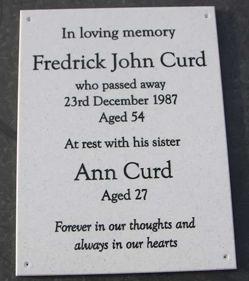 Corian colours do vary over time. Light Coloured Corian Plaque