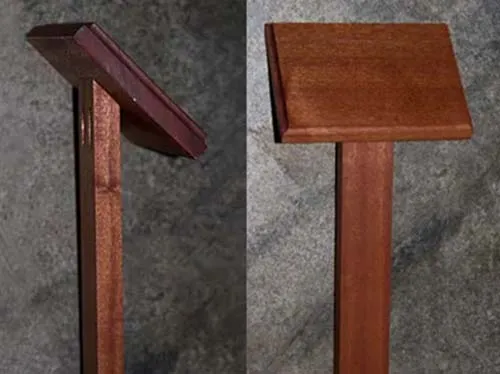 Back Fixed Wooden Stakes