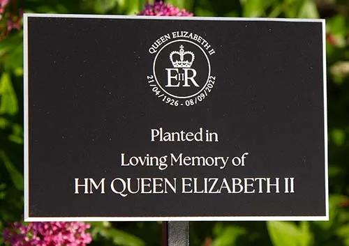 Engraved Acrylic Memorial Plaque