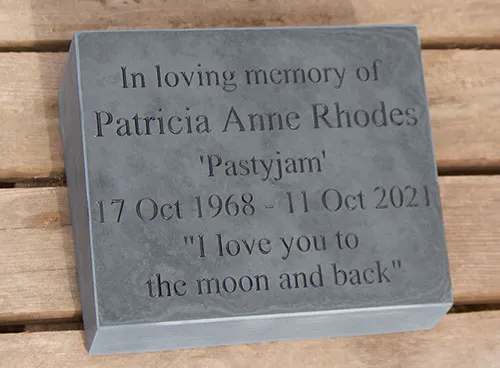 Slate Wedge Memorial