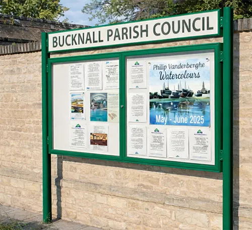 Notice Board With Header Panel