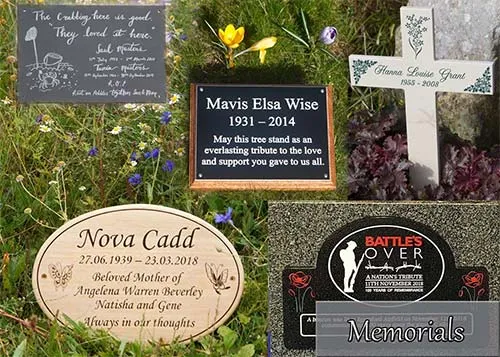 Buy memorials and memorial plaques from our online shop. Memorials and Memorial Plaques