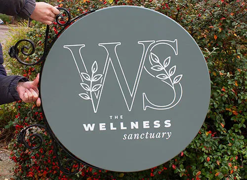 Painted Projecting Sign