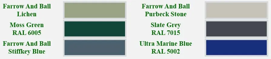 Metal Paint Colours