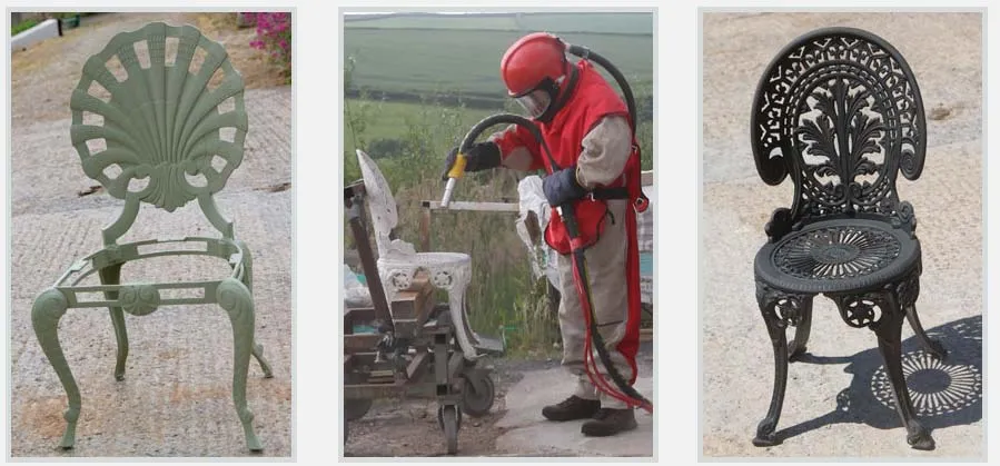 Sand Blasting Chairs