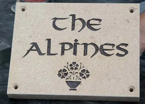 Purbeck Stone House Sign