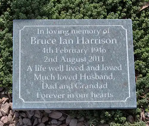 Lakeland Green Slate is one of the hardest natural stones available in the UK Lakeland Green Slate Memorial