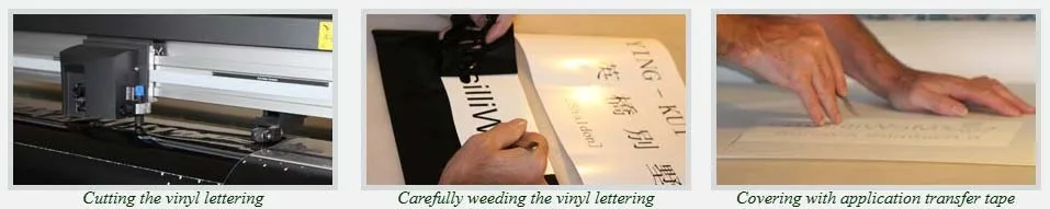 Cutting Vinyl Lettering