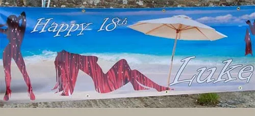 Birthday Event Banner