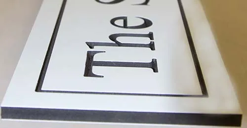 PVC Directional Sign