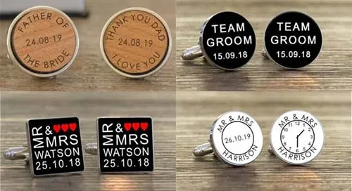 Assorted Wedding Cufflinks