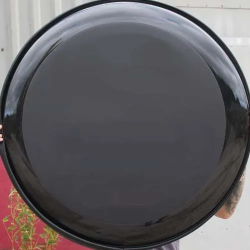 title here Black Gloss 4x4 Spare Wheel Cover