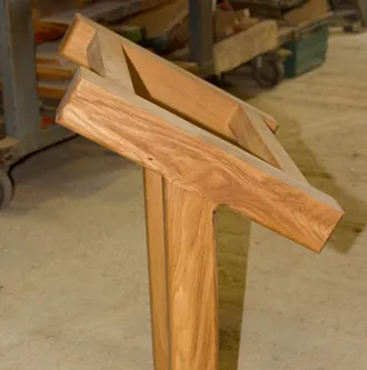 Wooden stand