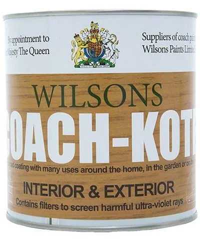 As used on the Kings coaches High Gloss Coach Enamel