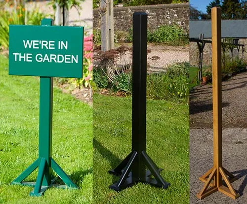 Free Standing Oak Posts